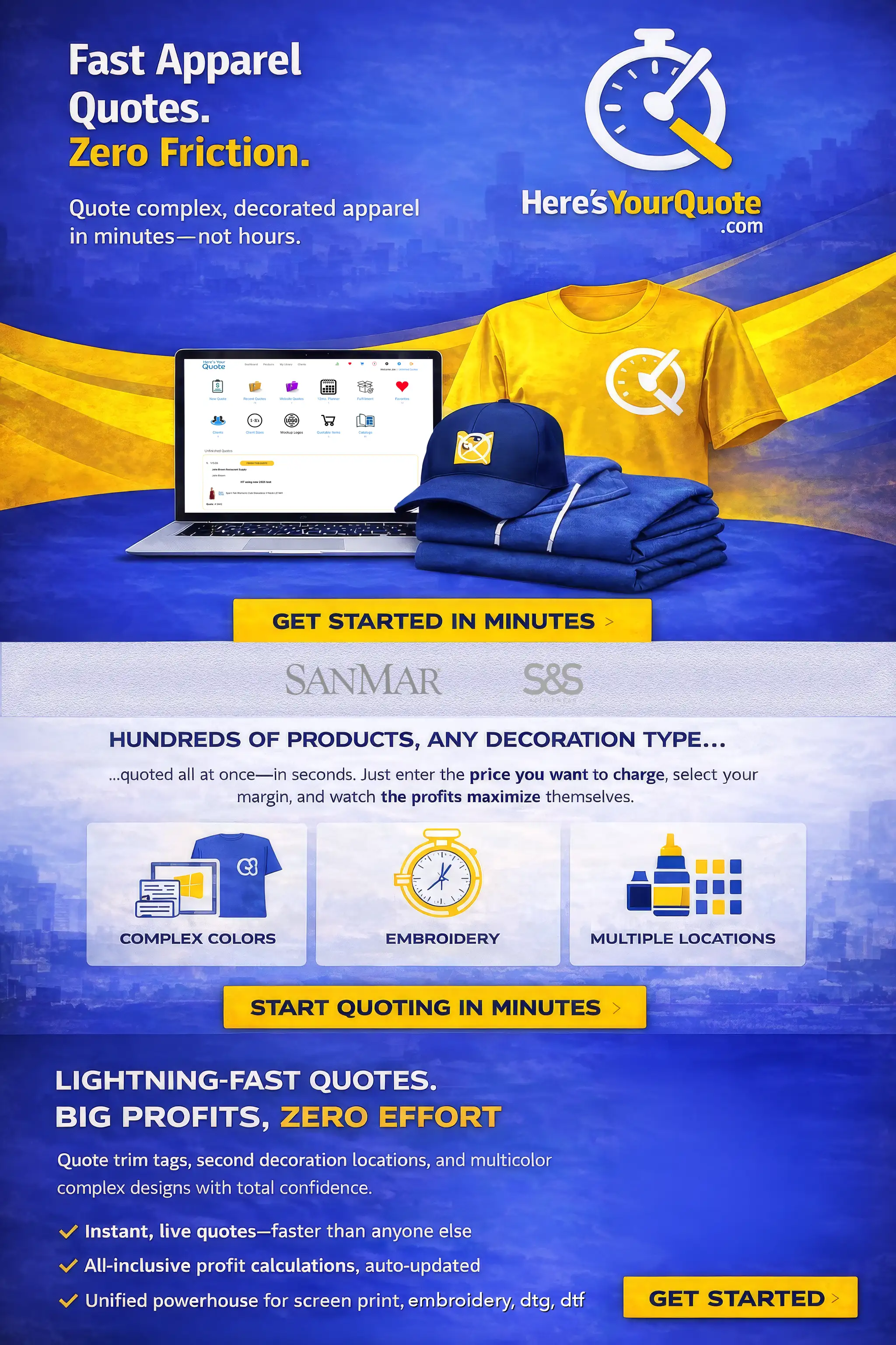 Fast Apparel Quoting Big Profits Zero Friction